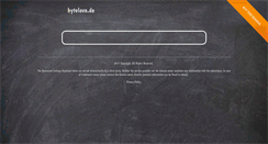 Desktop Screenshot of bytelove.de
